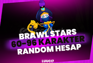 ⭐️Mail Değişen 60-96 Karakter Brawl Stars Hesap