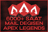 [⭐MAİL DEĞİŞEN] 6000+ Saat Apex Legends