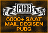 [⭐MAİL DEĞİŞEN] 6000+ Saat PUBG