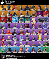 ✨MAİL DEĞİŞEN 64 SKIN TRAVIS SCOTT OG HESAP✨