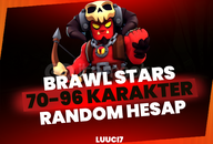 ⭐️Mail Değişen 70-96 Karakter Brawl Stars Hesap