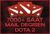 [⭐MAİL DEĞİŞEN] 7000+ Saat Dota 2