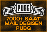 [⭐MAİL DEĞİŞEN] 7000+ Saat PUBG