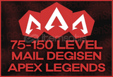 [⭐MAİL DEĞİŞEN] 75-150 Level Apex Legends