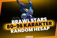 ⭐️Mail Değişen 80-96 Karakter Brawl Stars Hesap