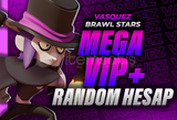 [MAİL DEĞİŞEN] Brawl Stars MegaVip+ RANDOM 