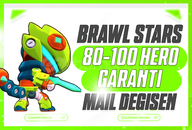 ⭐[MAİL DEĞİŞEN] BRAWL STARS 80-100 KARAKTER