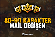 ⭐[MAİL DEĞİŞEN] BRAWL STARS 80-90 KARAKTER