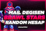 ⭐️Mail Değişen Brawl Stars Random Hesap