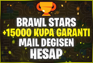 ⭐[MAİL DEĞİŞEN] BS +15000 KUPA GARANTİLİ⭐