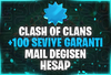 ⭐[MAİL DEĞİŞEN] COC +100 SEVİYE MAİL DEĞİŞEN⭐