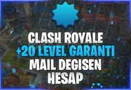 ⭐[MAİL DEĞİŞEN] CR +20 LEVEL MAİL DEĞİŞEN⭐