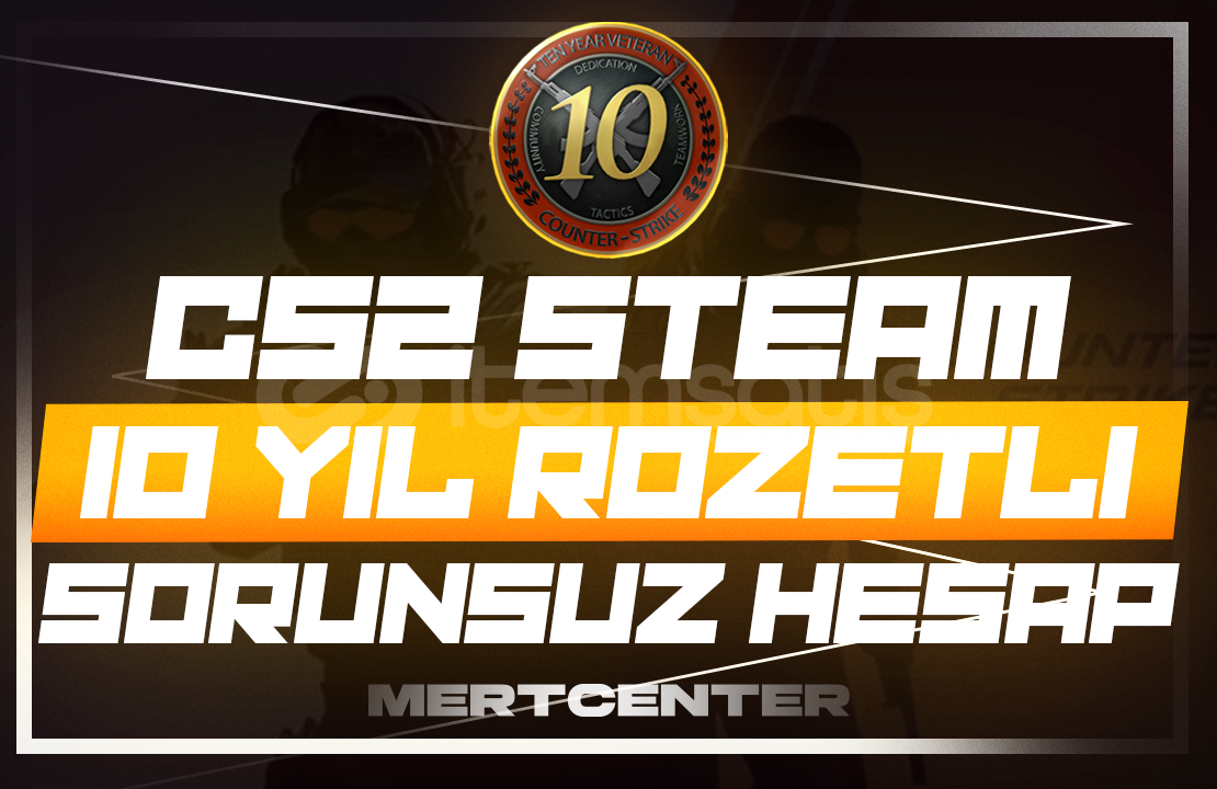 ⭐️(MAİL DEĞİŞEN) CS2 10 YIL ROZETLİ HESAP⭐️ ⭐️(MAİL DEĞİŞEN) CS2 10 YIL ROZETLİ HESAP⭐️