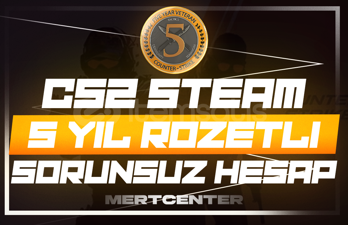 ⭐️(MAİL DEĞİŞEN) CS2 5 YIL ROZETLİ HESAP⭐️ ⭐️(MAİL DEĞİŞEN) CS2 5 YIL ROZETLİ HESAP⭐️