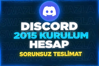 ⭐[Mail Değişen] Discord 2015 Kurulumlu Hesap ⭐
