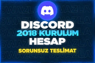 ⭐[Mail Değişen] Discord 2018 Kurulumlu Hesap ⭐