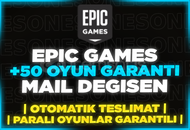 ⭐(MAİL DEĞİŞEN) EPİC GAMES +50 OYUNLU RANDOM⭐ ⭐(MAİL DEĞİŞEN) EPİC GAMES +50 OYUNLU RANDOM⭐