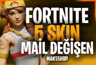 ⭐[MAİL DEĞİŞEN] Fortnite 5-120 Skin Random