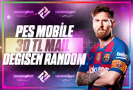 [MAİL DEĞİŞEN]⭐PES MOBİLE 30TL++ RANDOM⭐