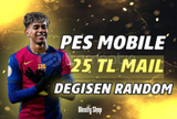[MAİL DEĞİŞEN] EN UCUZ⭐PES MOBİLE 25TL++ RANDOM⭐