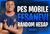 ⭐[MAİL DEĞİŞEN] PES MOBILE EFSANEVI RANDOM