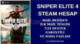 MAİL DEĞİŞEN SNIPER ELITE 4 STEAM HESAP