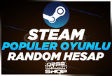 ⭐Mail Değişen⭐ STEAM POPÜLER OYUN RANDOM HESAP⭐