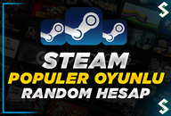⭐Mail Değişen STEAM POPÜLER OYUN RANDOM HESAP