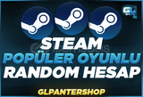 ⭐(MAİL DEĞİŞEN) STEAM POPÜLER OYUN RANDOM HESAP