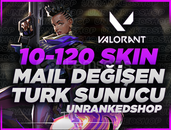 MAİL DEĞİŞEN TR 10-120 SKİN RANDOM HESAPLAR