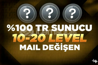 Mail değişen*TR*10-20 LEVEL RANDOM*OTO TESLİM