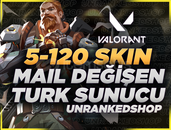 MAİL DEĞİŞEN TR 5-120 SKİN RANDOM HESAPLAR