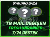 ( MAİL DEĞİŞEN ) TR MAİLLİ FRESH RANKED READY