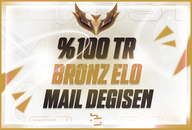 ⭐[MAİL DEĞİŞEN] TR SERVER BRONZ ELO⭐