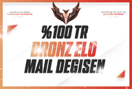 ⭐(MAİL DEĞİŞEN) TR SERVER | BRONZ ELO | HIZLI