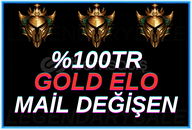 ⭐(MAİL DEĞİŞEN) | TR SERVER | GOLD ELO⭐