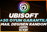 ⭐Mail Değişen⭐ Ubisoft +20 Oyun Garantili Hesap