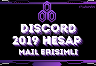 [Mail Erişimli] Discord 2019 Hesap