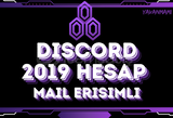 [Mail Erişimli] Discord 2019 Hesap