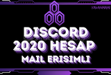 [Mail Erişimli] Discord 2020 Hesap