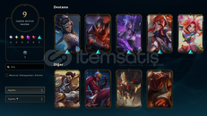 (Mail Onaysız) 9 Kostümlü 48 Level EUW Hesap