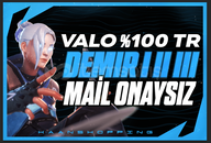 ⭐ MAİL ONAYSIZ demir I-II - III [TR] ⭐