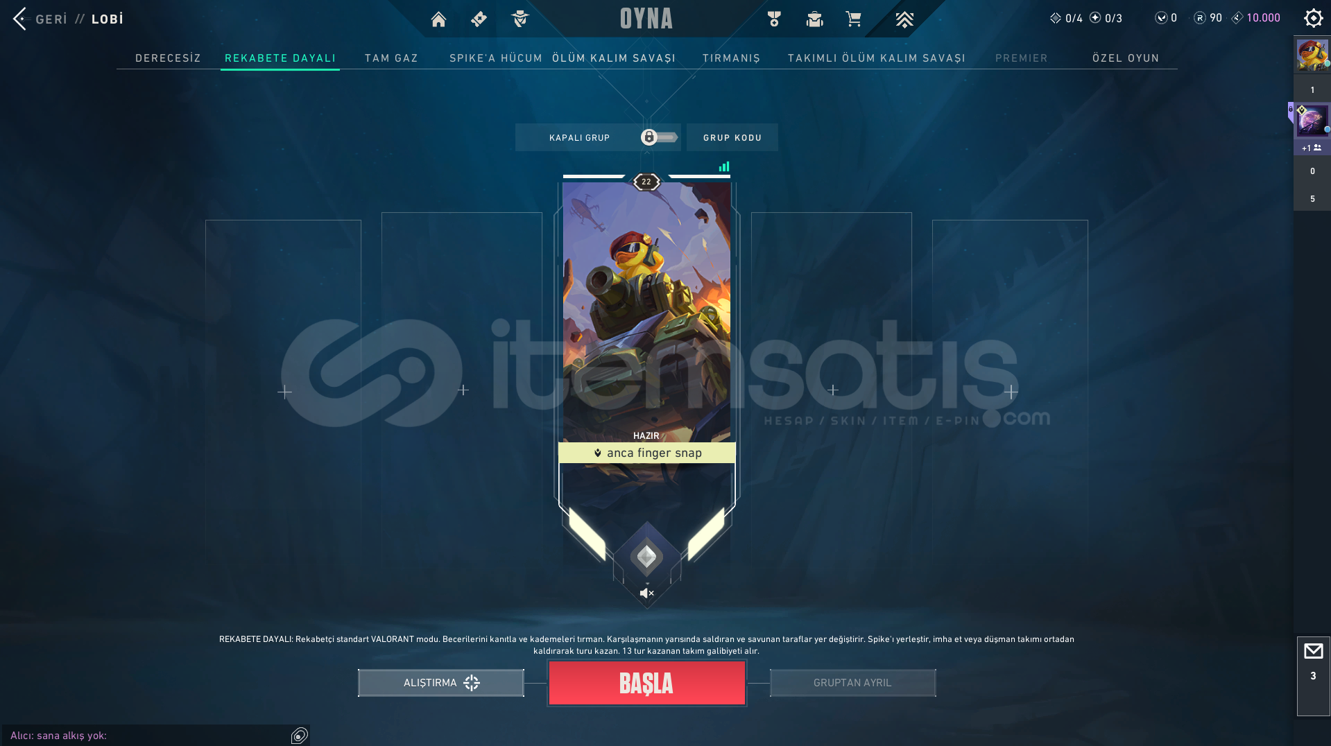 -MAİL ONAYSIZ- Silver 1 Düşük MMR -MAİL ONAYSIZ- Silver 1 Düşük MMR