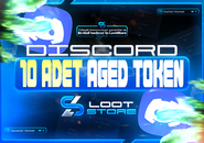 ⭐(Mail:Şifre:Token)Discord 10 Adet Aged Token⭐