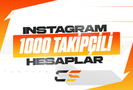 ⭐[MAİL TESLİM] 1000 TAKİPÇİ İNSTAGRAM HESAPLARI