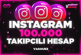 [MAİL TESLİM] İNSTAGRAM 100.000 TAKİPÇİLİ HESAP