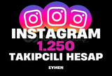 ⭐[MAİL TESLİM] İNSTAGRAM 1250 TAKİPÇİLİ HESAP⭐