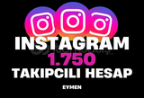 ⭐[MAİL TESLİM] İNSTAGRAM 1750 TAKİPÇİLİ HESAP⭐