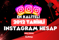 [MAİL TESLİM] INSTAGRAM 2012 KURULUMLU HESAP