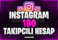 ⭐[MAİL TESLİM] İNSTAGRAM 100 TAKİPÇİLİ HESAP